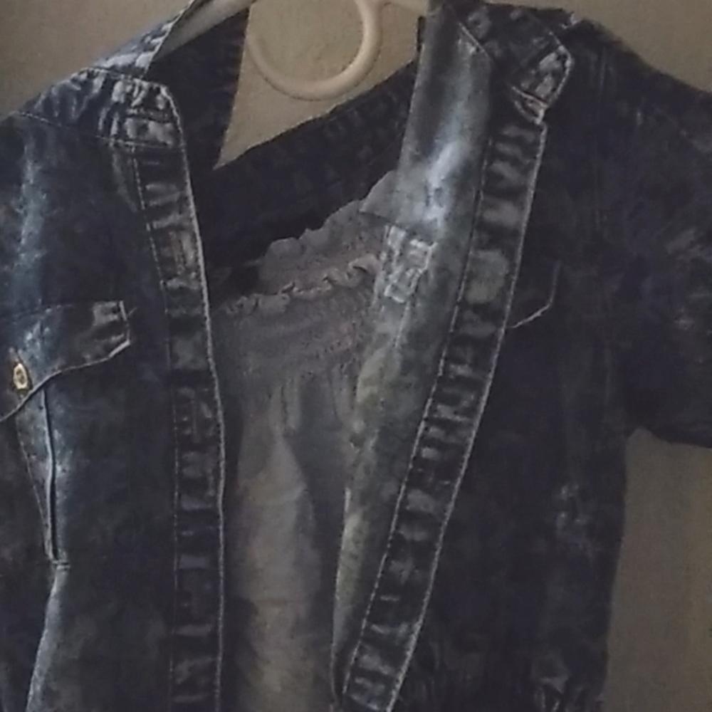 A blue Jean dress